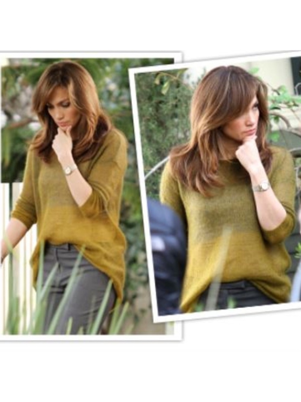 Eileen Fisher | Mohair blend knit sweater sz L